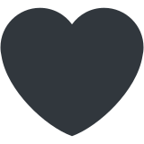 Corazón negro - Twitter / X