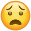 Emoticono con dolores U+1F627 Emoticono con dolores U+1F627