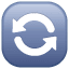 Emoji de dos flechas U+1F504 Emoji de dos flechas U+1F504