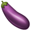 Emoji de una berenjena U+1F346 Emoji de una berenjena U+1F346