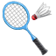 Bádminton U+1F3F8 Bádminton U+1F3F8