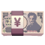 Emoji billete de yen U+1F4B4 Emoji billete de yen U+1F4B4