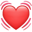 Emoji de corazón que late U+1F493 Emoji de corazón que late U+1F493
