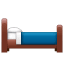 Emoji cama U+1F6CF Emoji cama U+1F6CF