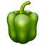 Smiley de pimiento U+1FAD1 Smiley de pimiento U+1FAD1