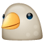 Emoji de un pájaro WhatsApp U+1F426 Emoji de un pájaro WhatsApp U+1F426