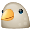 Emoji of a bird WhatsApp U + 1F426