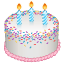 Pastel de cumpleaños WhatsApp U+1F382 Pastel de cumpleaños WhatsApp U+1F382