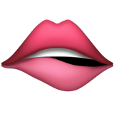 Morderse el labio Emoji U+1FAE6 Morderse el labio Emoji U+1FAE6
