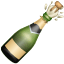 Botella de champán WhatsApp U+1F37E Botella de champán WhatsApp U+1F37E