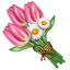 Emoji ramo de flores U+1F490