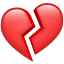Emoji de corazón roto U+1F494 Emoji de corazón roto U+1F494