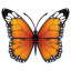 Butterfly emoji U + 1F98B