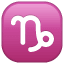 Emoji Capricornio U+2651 Emoji Capricornio U+2651