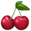 Emoji de unas cerezas U+1F352 Emoji de unas cerezas U+1F352