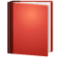 Libro rojo U+1F4D5 Libro rojo U+1F4D5