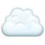 Emoji nube U+2601 Emoji nube U+2601