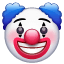 Emoji de un payaso U+1F921 Emoji de un payaso U+1F921
