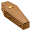 Emoji ataúd U+26B0 Emoji ataúd U+26B0