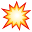 Emoji de una explosión U+1F4A5