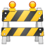 Emoji barrera de construcción U+1F6A7 Emoji barrera de construcción U+1F6A7