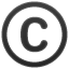 Símbolo de copyright U+A9 Símbolo de copyright U+A9