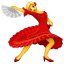 Emoji flamenca U+1F483 Emoji flamenca U+1F483