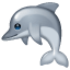 Dolphin emoticon U + 1F42C