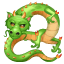 Emoji dragón U+1F409 Emoji dragón U+1F409