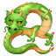 Dragon emoji U + 1F409