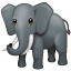 Elephant WhatsApp U + 1F418