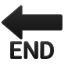 Emoji END flecha U+1F51A Emoji END flecha U+1F51A