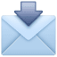 Carta con flecha U+1F4E9 Carta con flecha U+1F4E9