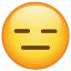 Emoji sin expresión U+1F611