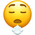 Smiley que respira ruidosamente U+1F62E U+1F4A8 Smiley que respira ruidosamente U+1F62E U+1F4A8