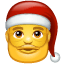 Emoji Papá Noel U+1F385