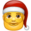 Emoji Papá Noel U+1F385 Emoji Papá Noel U+1F385