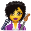 Mujer cantante U+1F469 U+1F3A4 Mujer cantante U+1F469 U+1F3A4