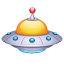 UFO emoji U + 1F6F8