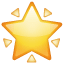 Estrella brillante WhatsApp U+1F31F Estrella brillante WhatsApp U+1F31F