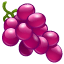 Emoji uvas U+1F347 Emoji uvas U+1F347