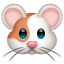 Hamster emoji U + 1F439