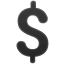 Emoji signo del dólar U+1F4B2 Emoji signo del dólar U+1F4B2