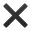 Emoji X U+2716 Emoji X U+2716