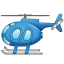 Emoji helicóptero U+1F681 Emoji helicóptero U+1F681