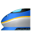 High speed train emoji U + 1F684