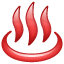 Emoji de una fuente termal U+2668