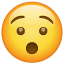 Emoji sin habla WhatsApp U+1F62F Emoji sin habla WhatsApp U+1F62F