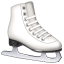 Patín para patinar sobre hielo Whatsapp U+26F8