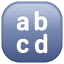 Botón abcd WhatsApp U+1F521 Botón abcd WhatsApp U+1F521